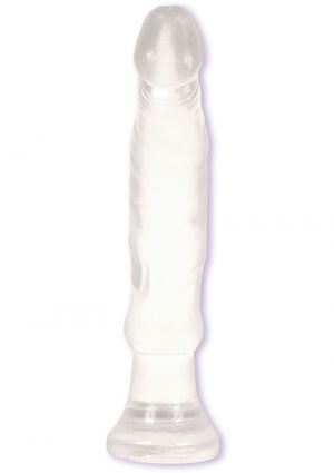 Crystal Jellies Anal Starter Sil A Gel 6 Inch Clear