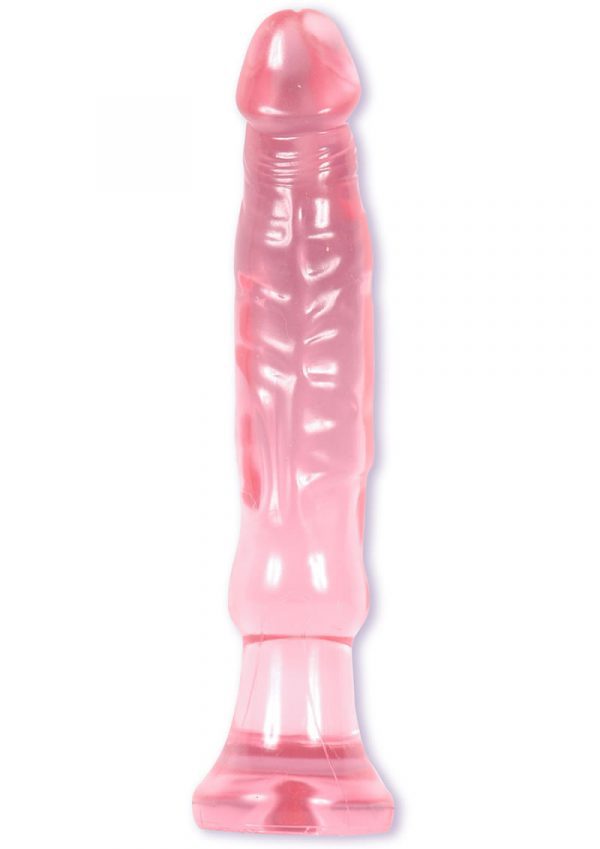 Crystal Jellies Anal Starter Sil A Gel 6 Inch Pink