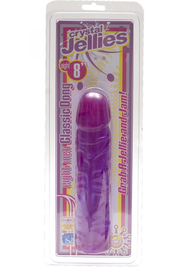 Crystal Jellies Classic Dong Sil A Gel 8 Inch Purple