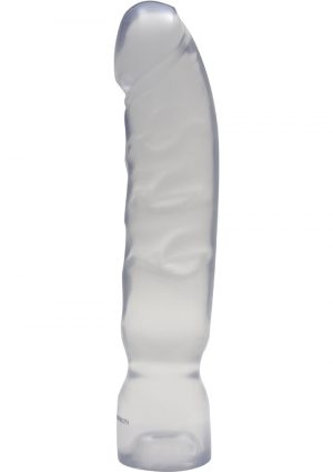 Crystal Jellies Big Boy Dong Sil A Gel 12 Inch Clear