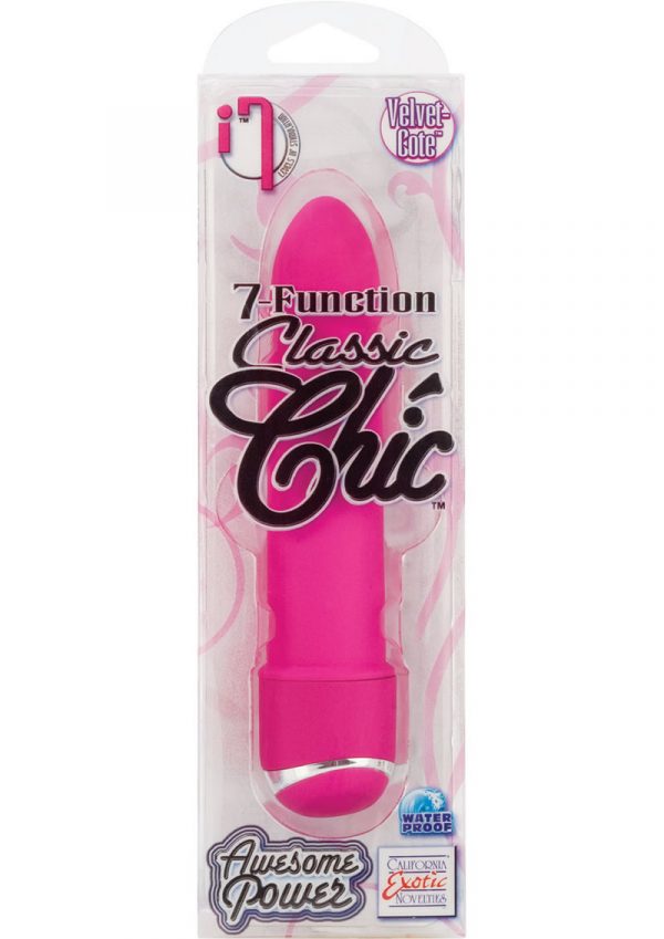 7 FUNCTION CLASSIC CHIC 4.25 INCH PINK