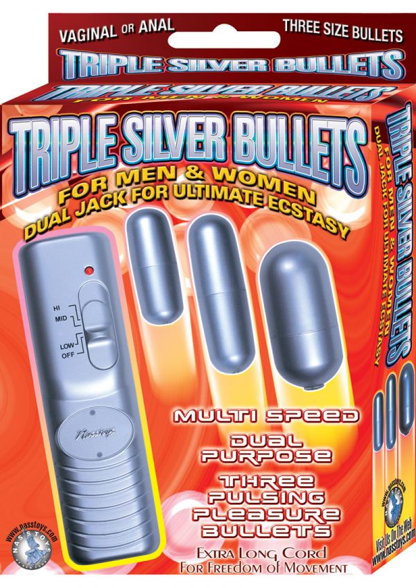 Triple Silver Bullets Graduated Size Multispeed Silver
