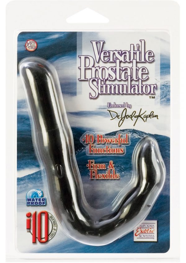 DR JOEL KAPLAN VERSATILE PROSTATE MASSAGER BLACK