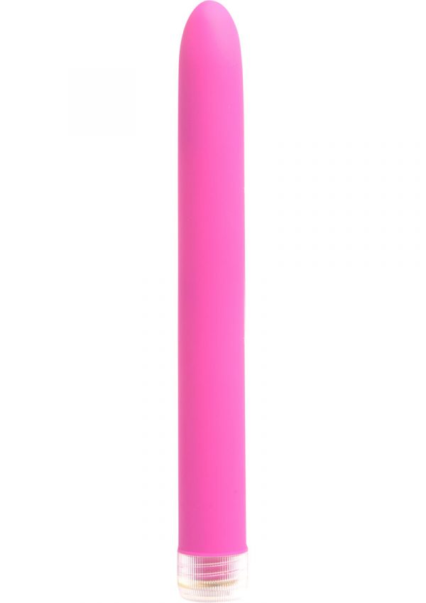 Neon Luv Touch XL Gspot Softees Vibe Waterproof 10 Inch Pink