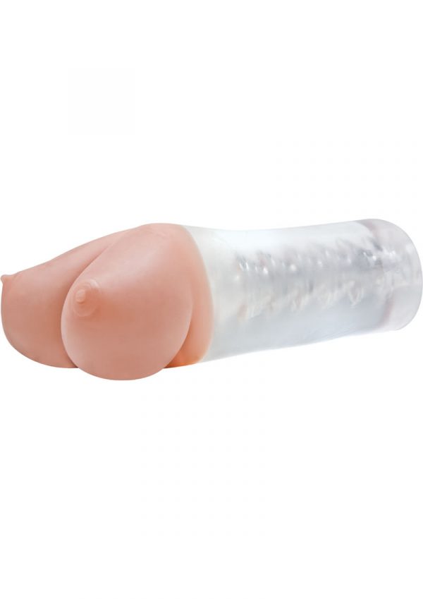 Cyberskin Ice Action View Double D Tit Fuck Stroker Waterproof