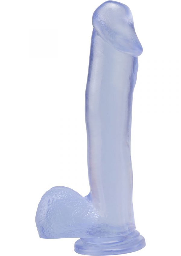 Basix Dong With Suction Cup Clear 12 Inch