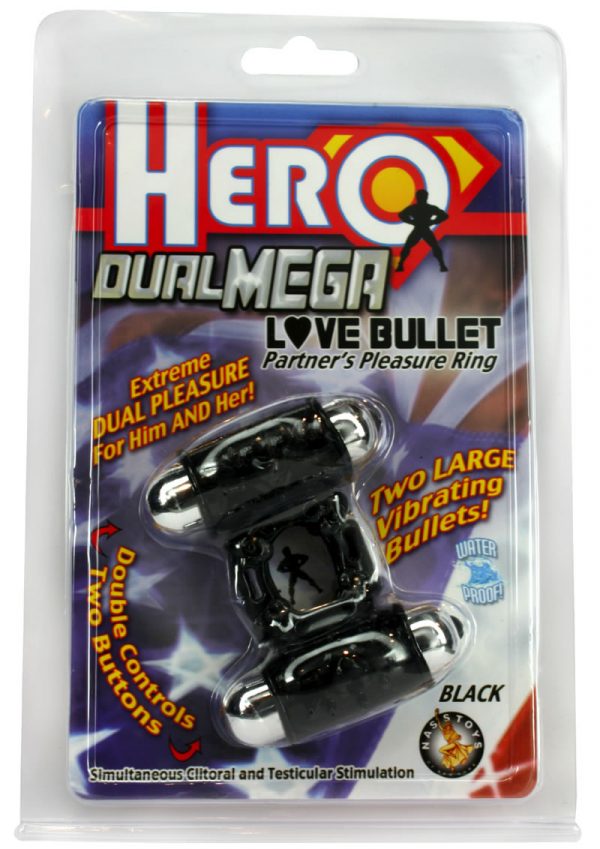 Hero Dual Mega Love Bullet Black