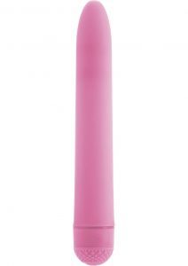 First Time Power Vibe Waterproof 6 Inch Pink