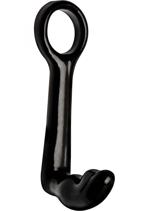 Wildfire Down And Dirty Plug And Tug Anal Plug And Cock Ring Waterproof 4.5 Inch Black