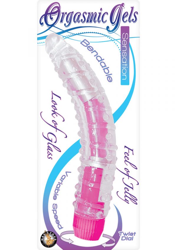 Orgasmic Gels Sensation Pink 7 Inch