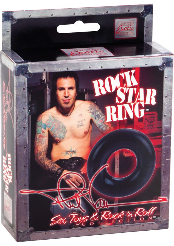 Shanes World Rock Star Ring Cock Ring Black