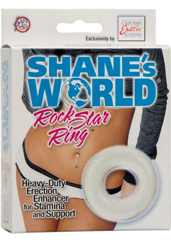 Shanes World Rock Star Ring Cock Ring Clear