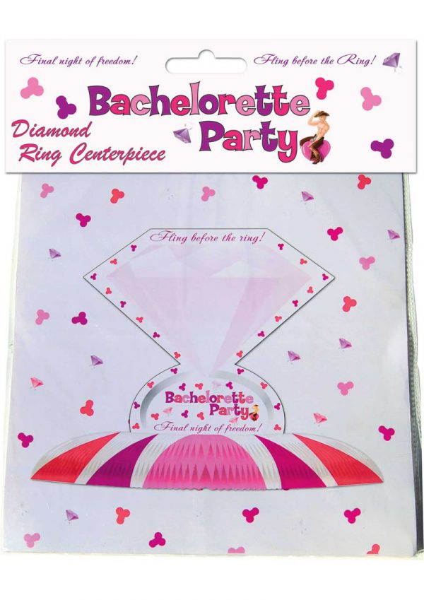 Bachelorette Party Diamond Ring Centerpiece