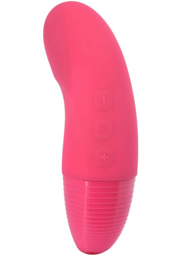 Pico Bong Ako Outie Silicone Vibe Waterproof Cerise