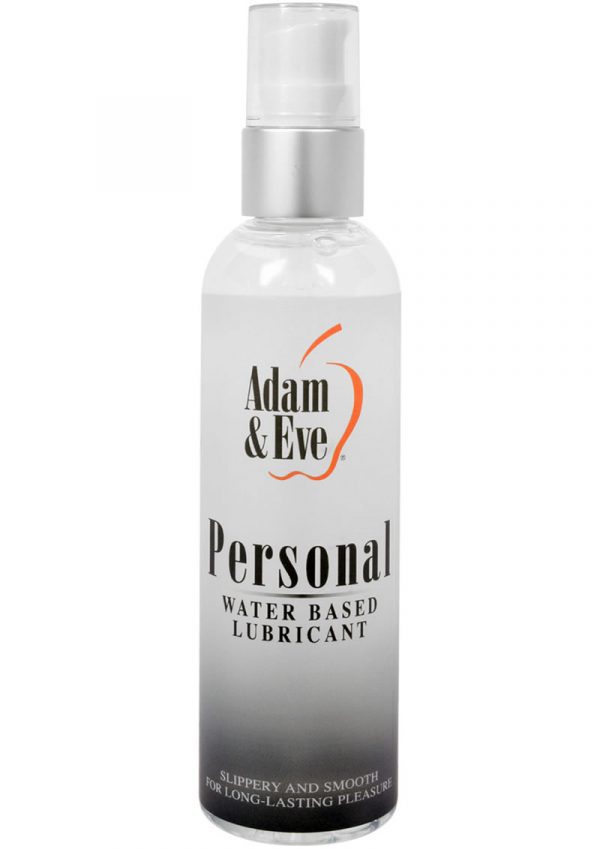 Adam and Eve Personal Water Based Lubricant 4 Ounce