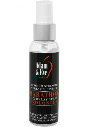 Adam and Eve Marathon Sex Delay Spray Prolonger Maximum Strength 2 Ounce
