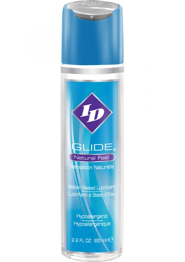 ID Glide Natural Feel Water Based Lubricant 2.2 Ounces