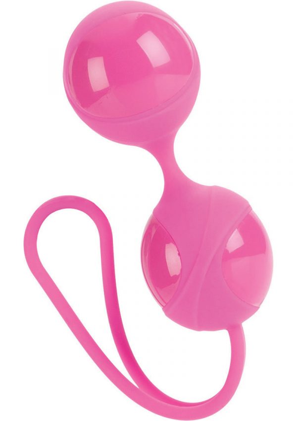 Body and Soul Entice Silicone Kegal Balls Pink