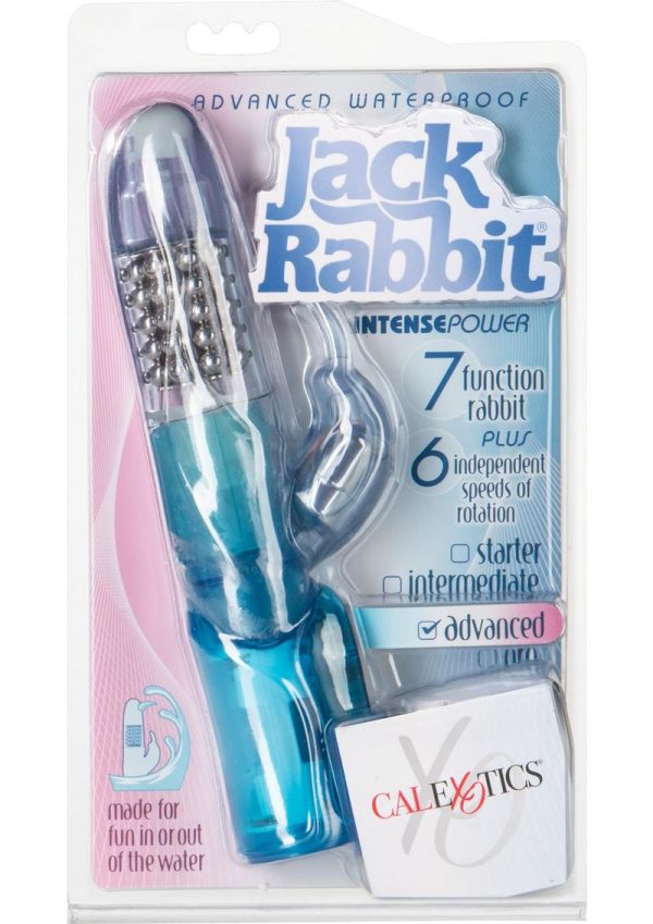 Advanced Jack Rabbit Vibrator Waterproof Blue 5 Inch