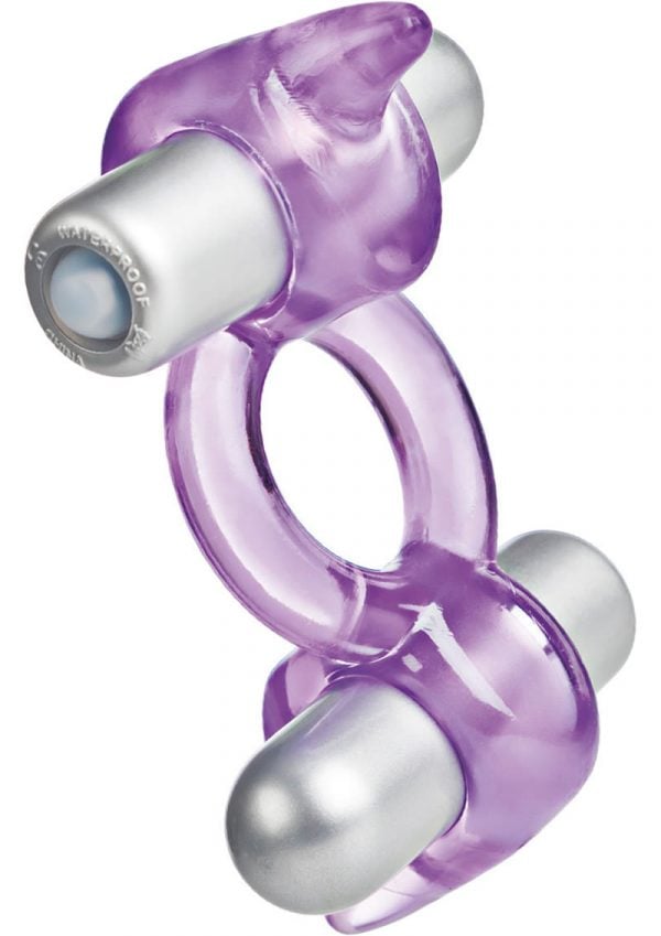 Up Spice It Up Double Action Couples Ring 1 Waterproof Purple