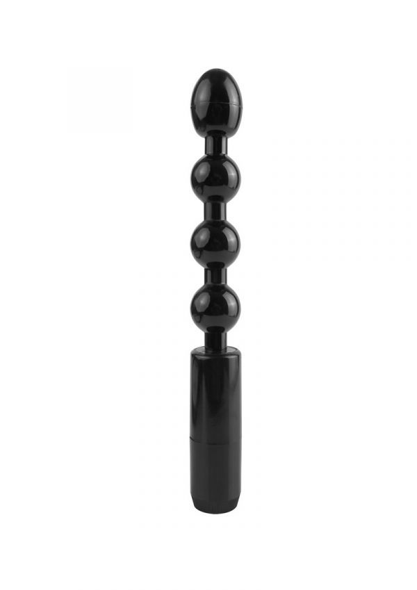 Anal Fantasy Collection Power Beads Waterproof Black 5.25 Inch