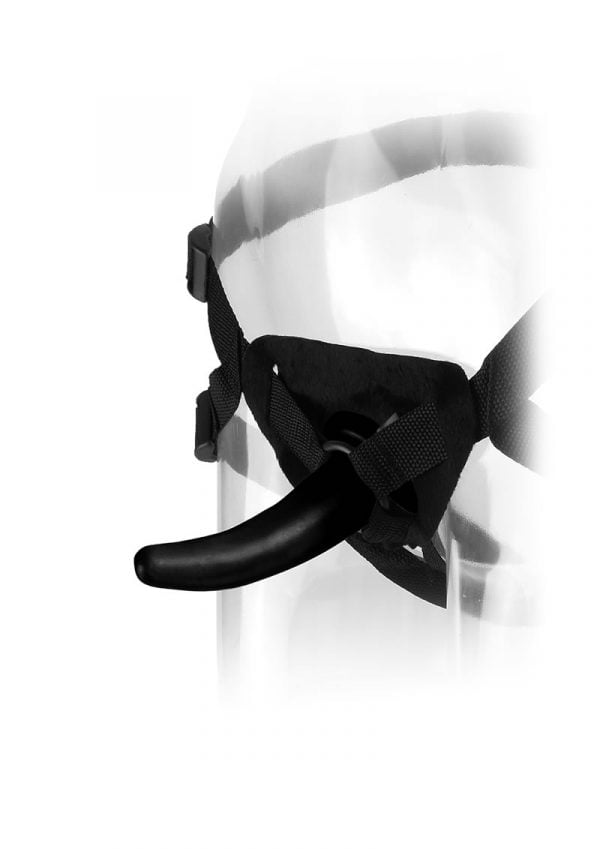 Anal Fantasy Collection The Pegger Strap On Black 4.75 Inch