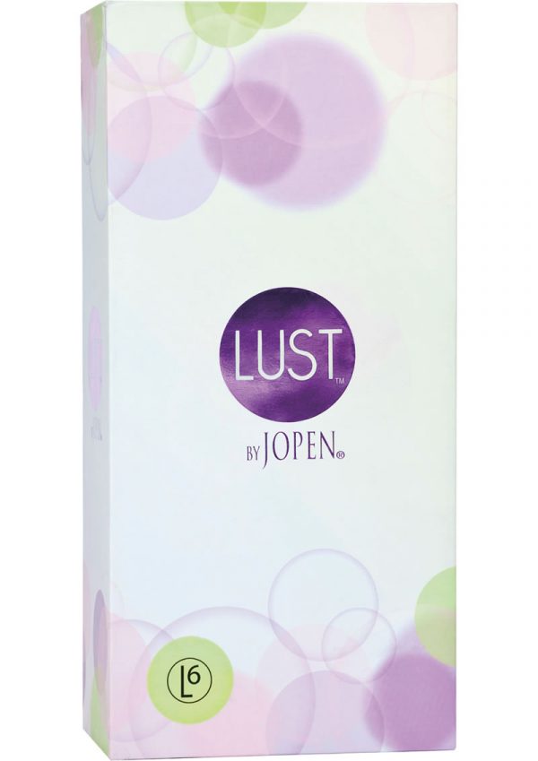 Lust L6 Silicone Rechargeable Vibe Waterproof Purple 8 Inch