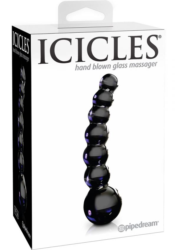 Icicles No 66 Beaded Anal Probe 4.75 Inch