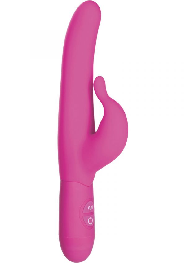 Posh 10 Function Silicone Teasing Tickler Dual Motor Vibe Waterproof Pink 4.25 inch