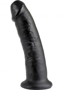 King Cock Realistic Dildo Black 9 Inch