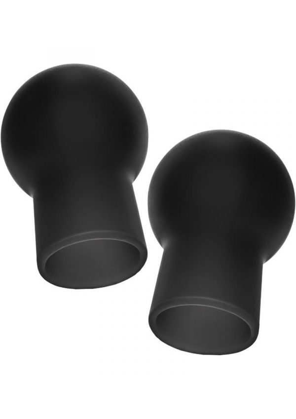 Nipple Play Advanced Silicone Nipple Suckers Black