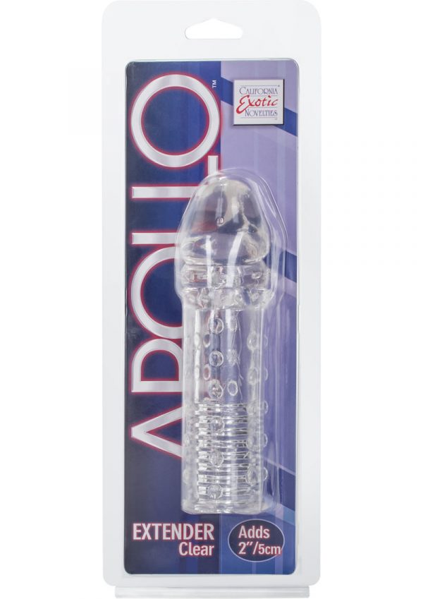 Apollo Extender Textured Sleeve Clear 6.25 Inch