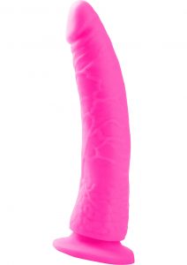 Neon Slim 7 Dildo Pink