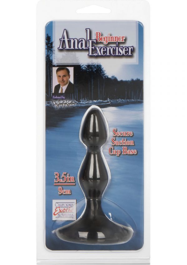 Dr Joel Kaplan Beginner Anal Exerciser Black 3.5 Inches