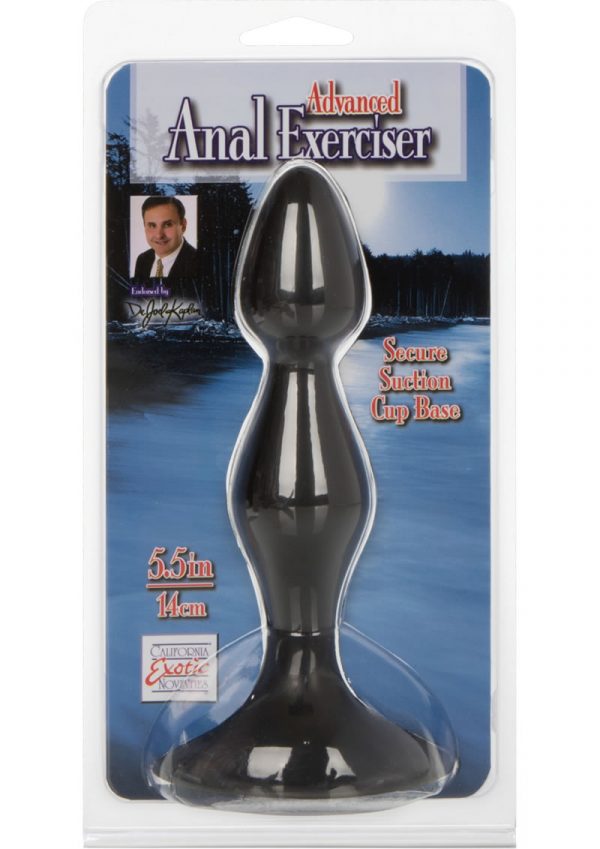 Dr Joel Kaplan Advanced Anal Exerciser Black 5.5 Inches