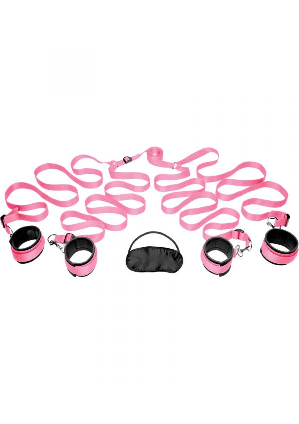 Frisky Bedroom Restraint Kit Pink