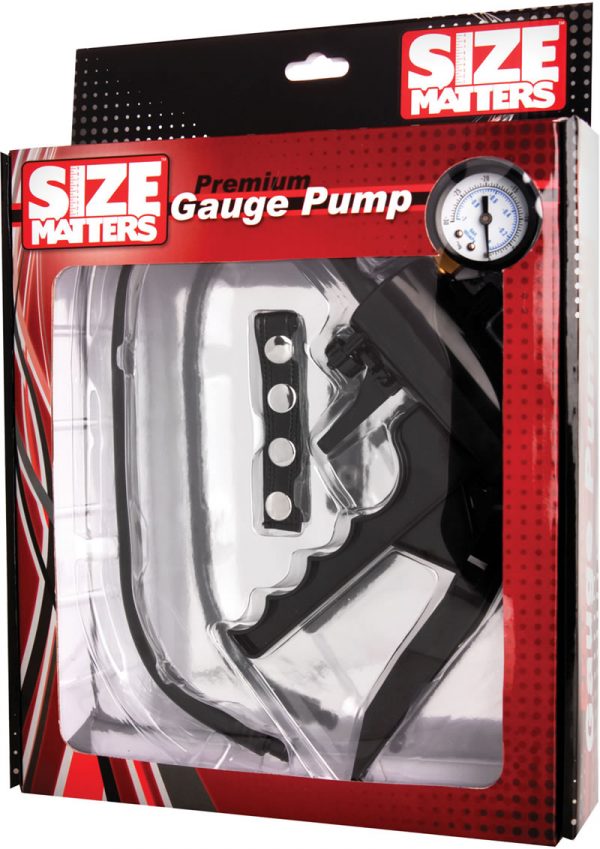 Size Matters Premium Gauge Pump Black