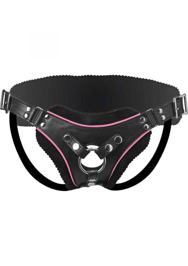 Strap U Flamingo Low Rise Strap On Harness Black