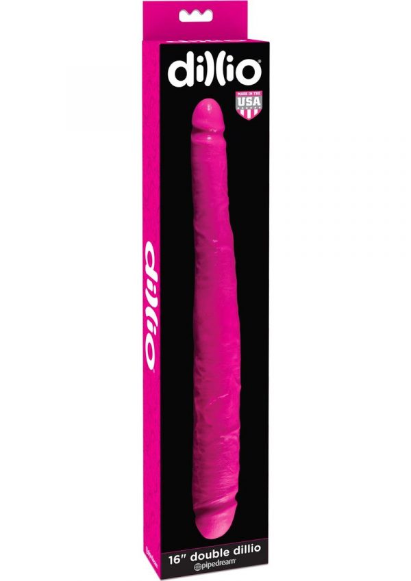 Dillio Double Dong Pink 16 Inch