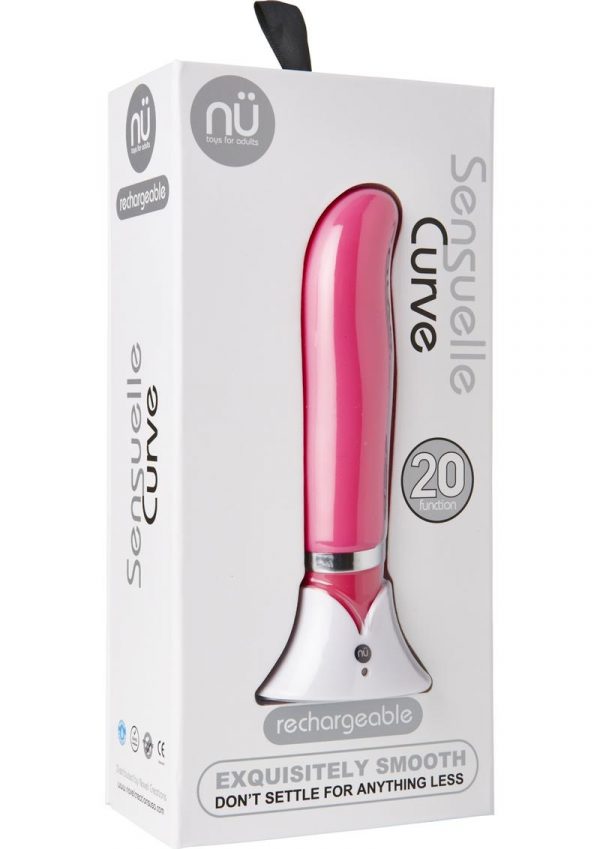 Curve 20 Function Rechargeable Vibe Pink