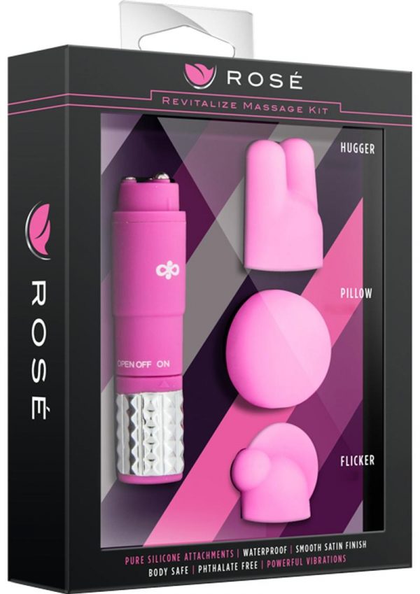 Rose Revitalize Massage Kit Pink