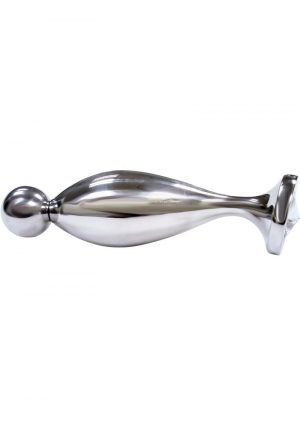 Rouge Fish Tail Anal Butt Plug Probe Medium Stainless Steel