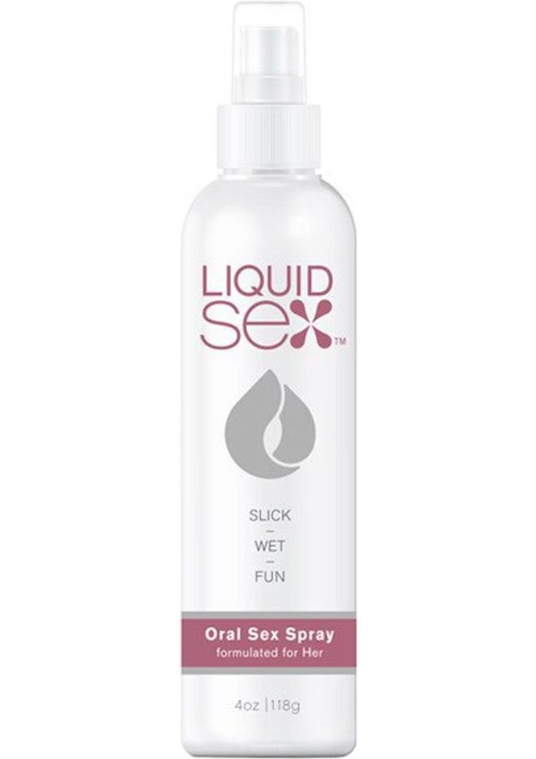 Liquid Sex Oral Sensations Spray For Her Peppermint 4 Ounce