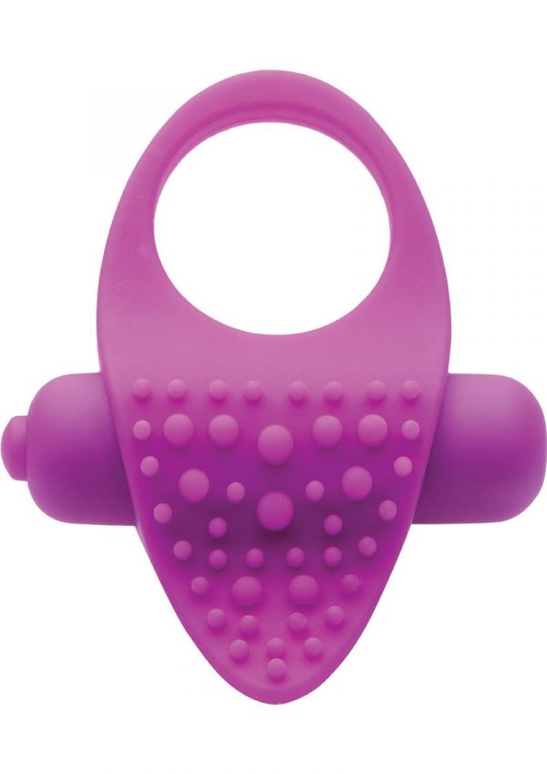 Frisky Versa Tingler Finger Vibe And Clit Stim Silicone Purple