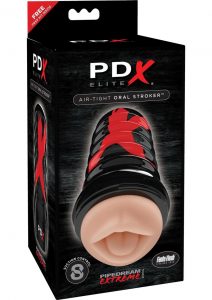 PDX Elite Air Tight Oral Stroker Masturbator Flesh