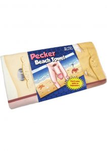 Pecker Beach Towel 55 Inch X 27.5 Inch