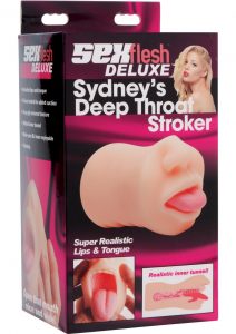Sex Flesh Deluxe Sydney`s Deep Throat Stroker Flesh