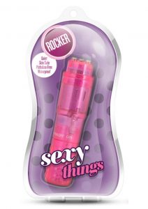 Sexy Things Rocker Mini Massager Waterproof Pink 4 Inch