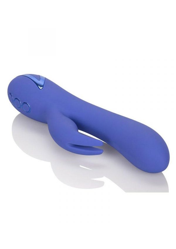 California Dreaming Beverly Hills Bunny Silicone USB Rechargeable Multifunction Waterproof Blue