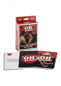 Oh Gasm Couples Card Game